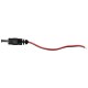 3ft (0.9m) 2.1mm, DC Plug, Pigtail Connector, Red/ Black Wire 