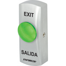 PB-5118-GQ - Green Metal Mushroom Pushbutton Switch