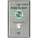 Illuminated RTE Wall Plate w Piezoelectric Push Button, Timer, Override Button, Single-gang