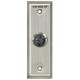 Key Switch Plate, Slimline, N.C. Turn-to-Open, Momentary Key Switch