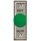 SD-7113-GSP - RTE Plate with Pneumatic Timer - Slimline, Green Mushroom Button (discontinued)