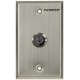 Key Switch Plate, Single-gang, N.C. Turn-to-Open, Momentary Key Switch