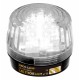 Clear LED Strobe Light - 32 LEDs, Adjustable Flash Speeds and Patterns