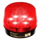 Red LED Strobe Light - 6 LEDs, Flash only, 9~15 VDC
